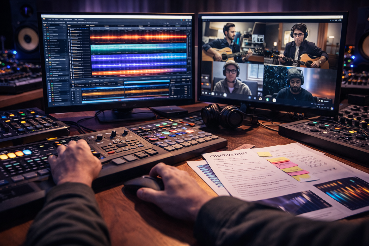 How Professional Online Music Production Works